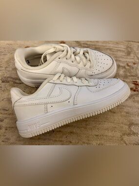 Nike Air Force 1 Low Triple White Kids Sneaker
